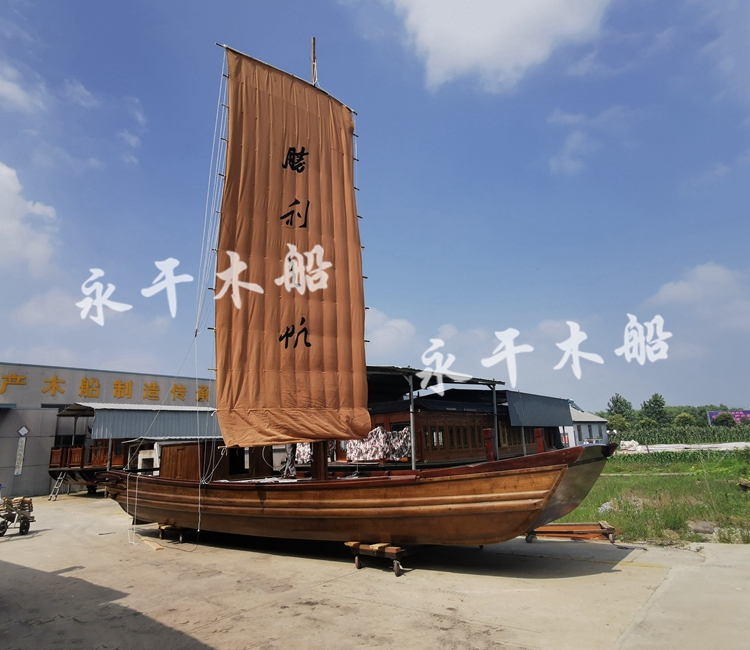 渡江战役景观帆船